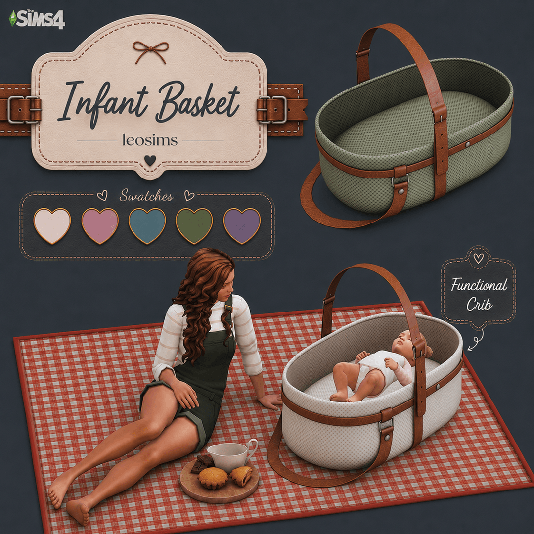 Скриншот мода Люлька Infant Basket